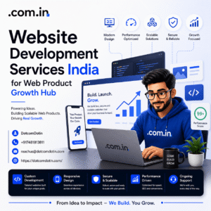 Website Development Services India for Web Product Growth Hub