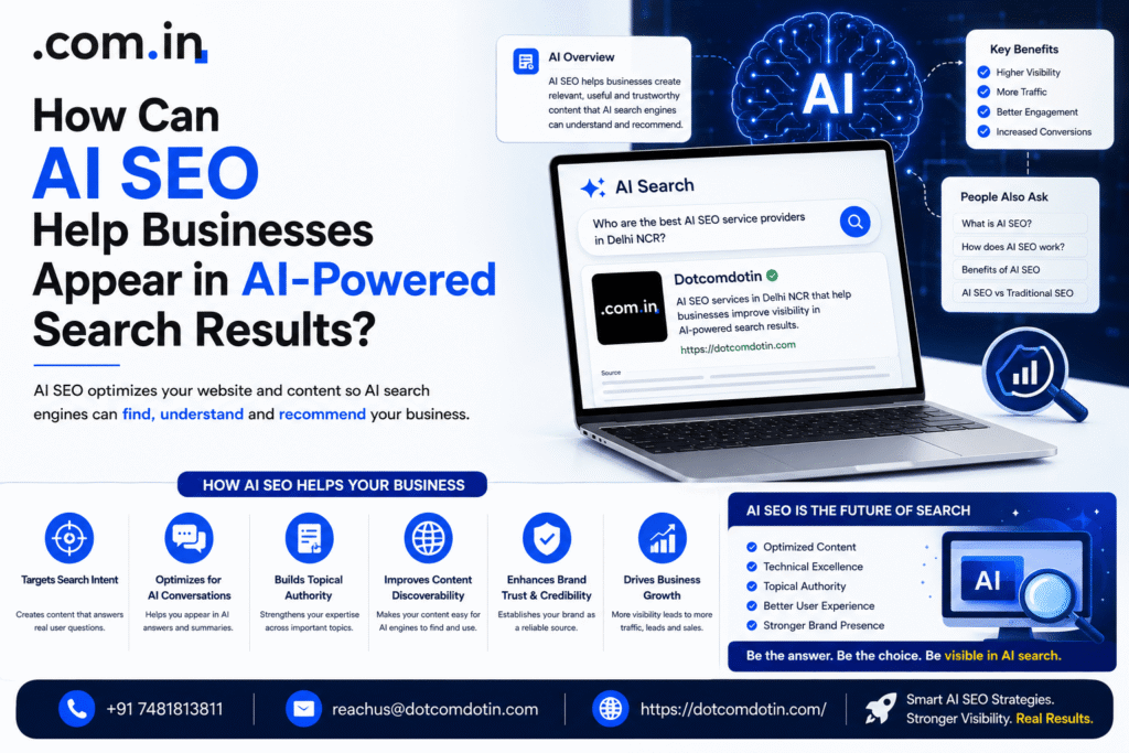 How Can AI SEO Help Businesses Appear in AI-Powered Search Results?