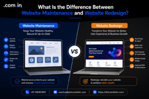 What Is the Difference Between Website Maintenance and Website Redesign?